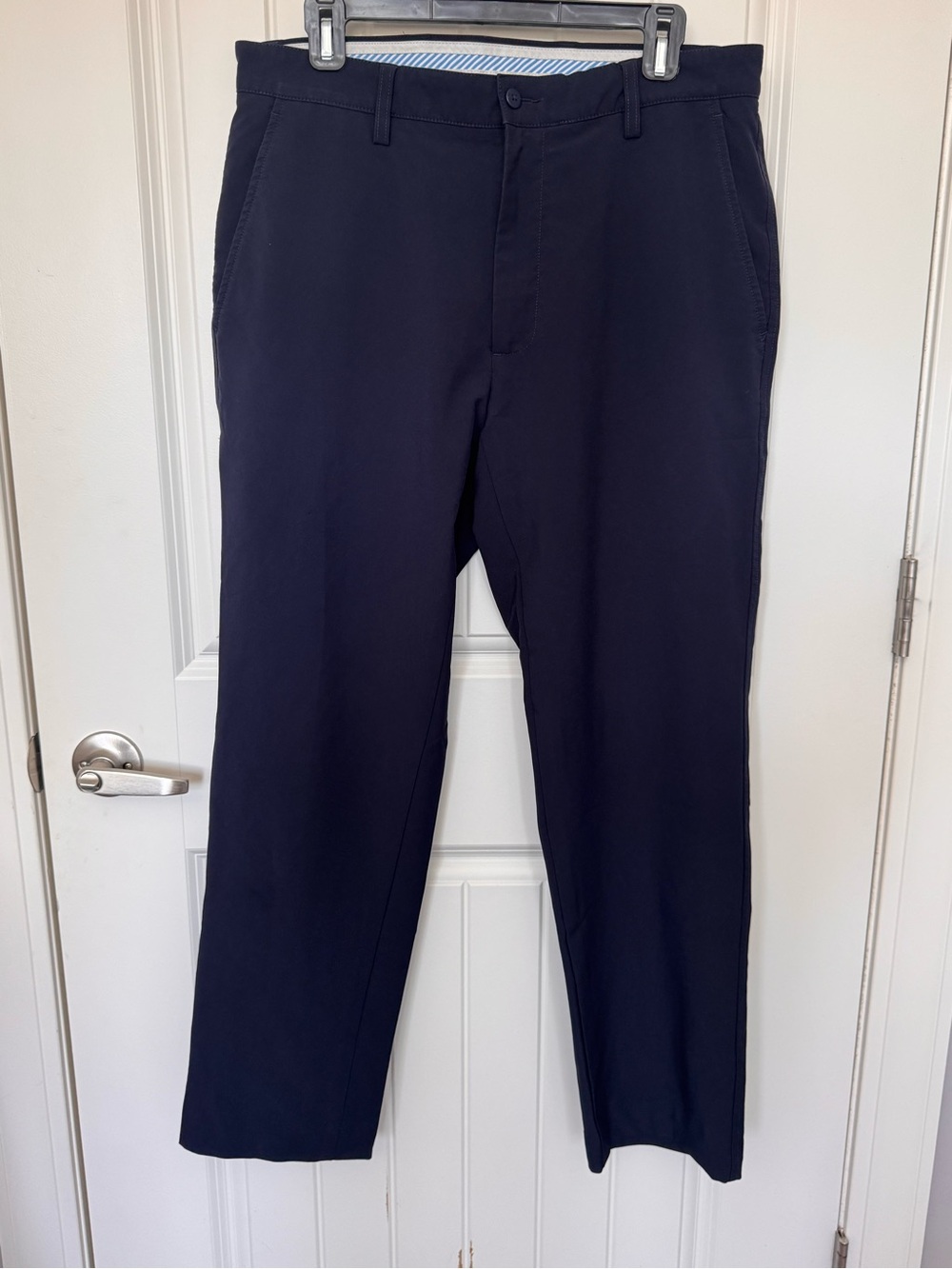 FootJoy Performance Golf Pants‎ Navy Blue Men’s 34x32 Stretch Flat Front